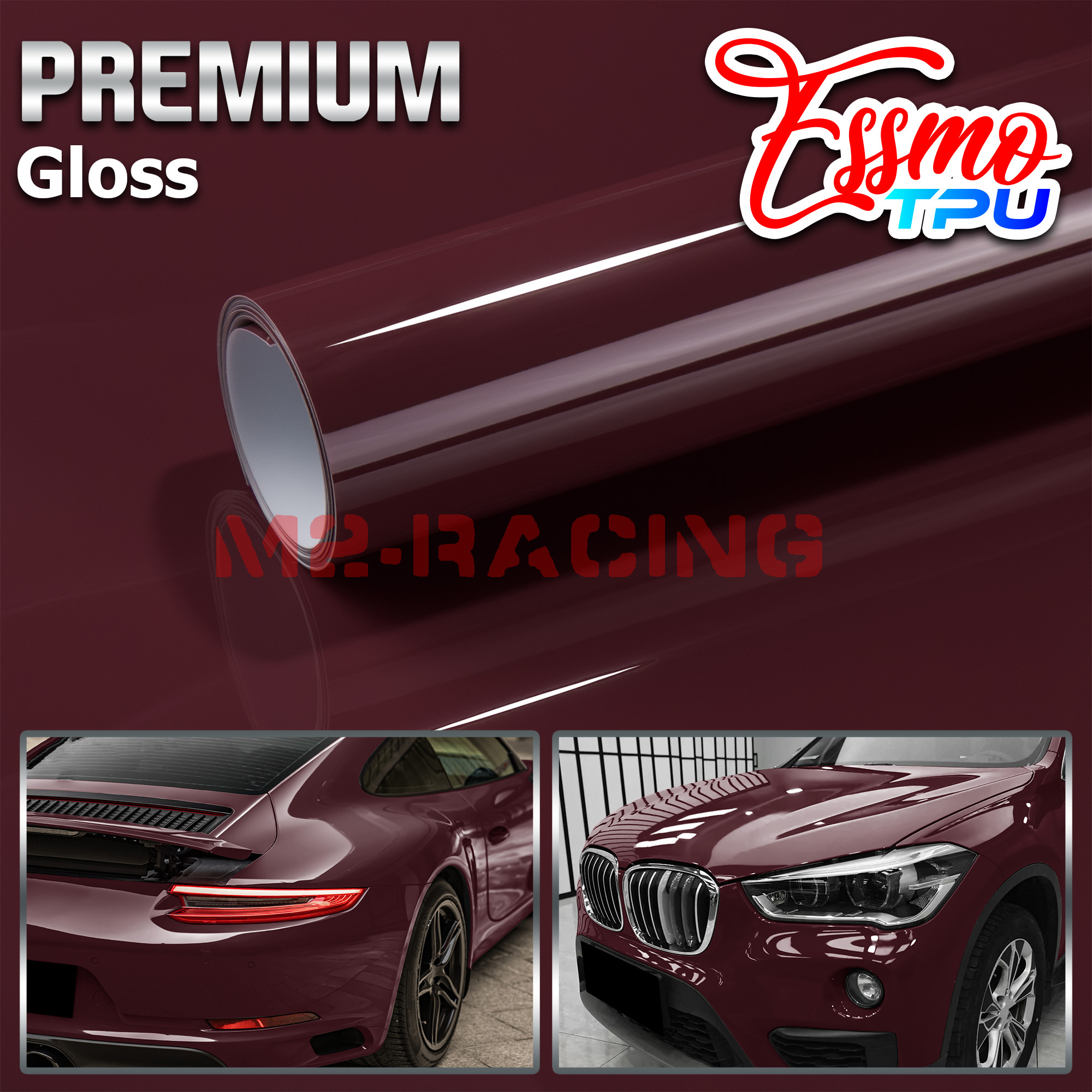 TPU Color Gloss PPF Paint Protection Film Dry Wet Apply Vinyl Wrap Self Healing