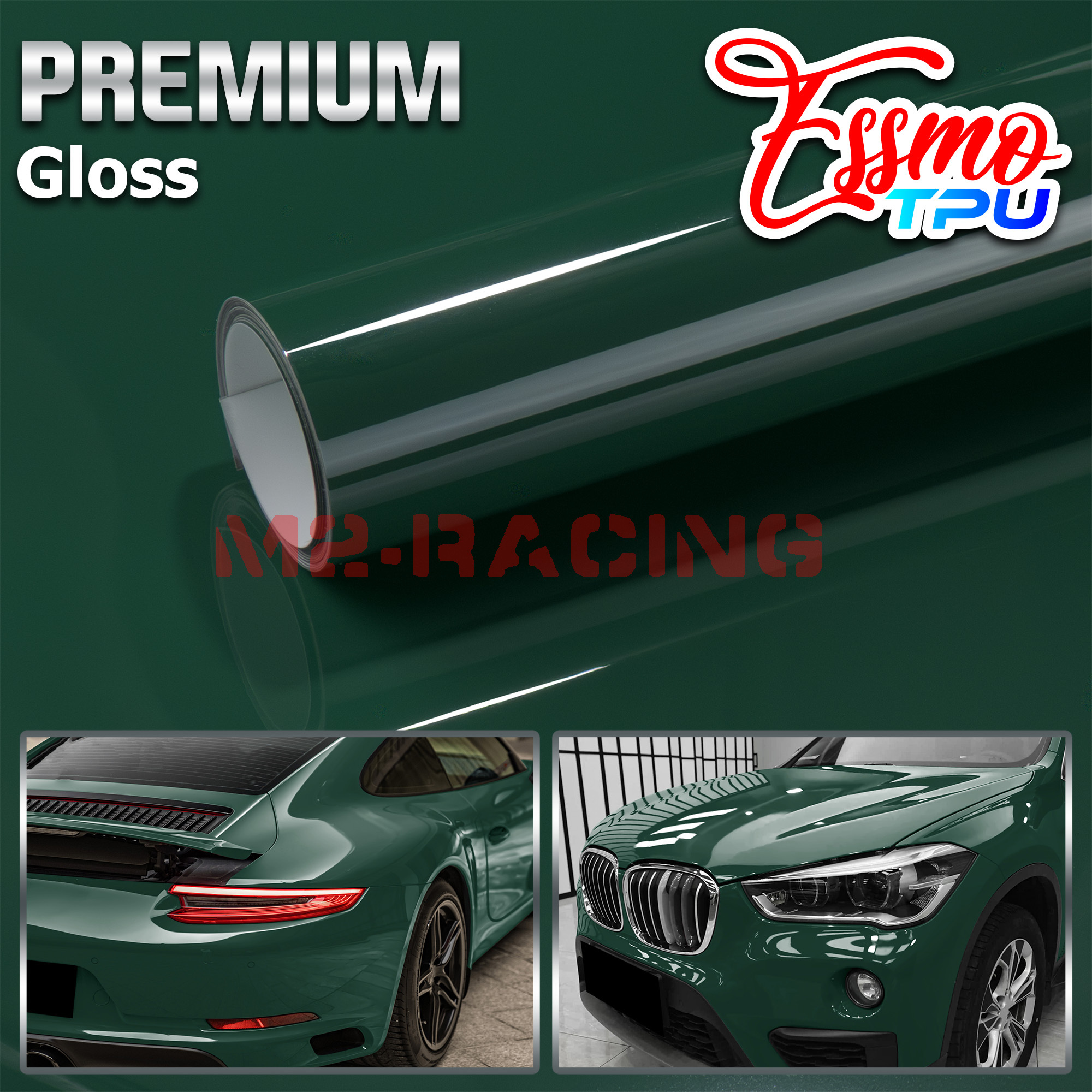 TPU Color Gloss PPF Paint Protection Film Dry Wet Apply Vinyl Wrap Air Release