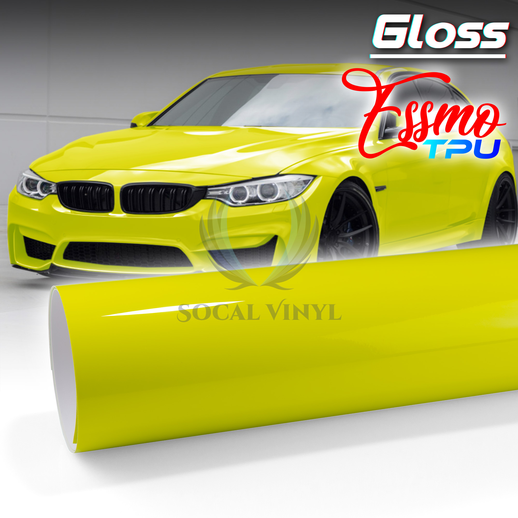 TPU Color Gloss PPF Paint Protection Film Dry Wet Apply Vinyl Wrap Self Healing