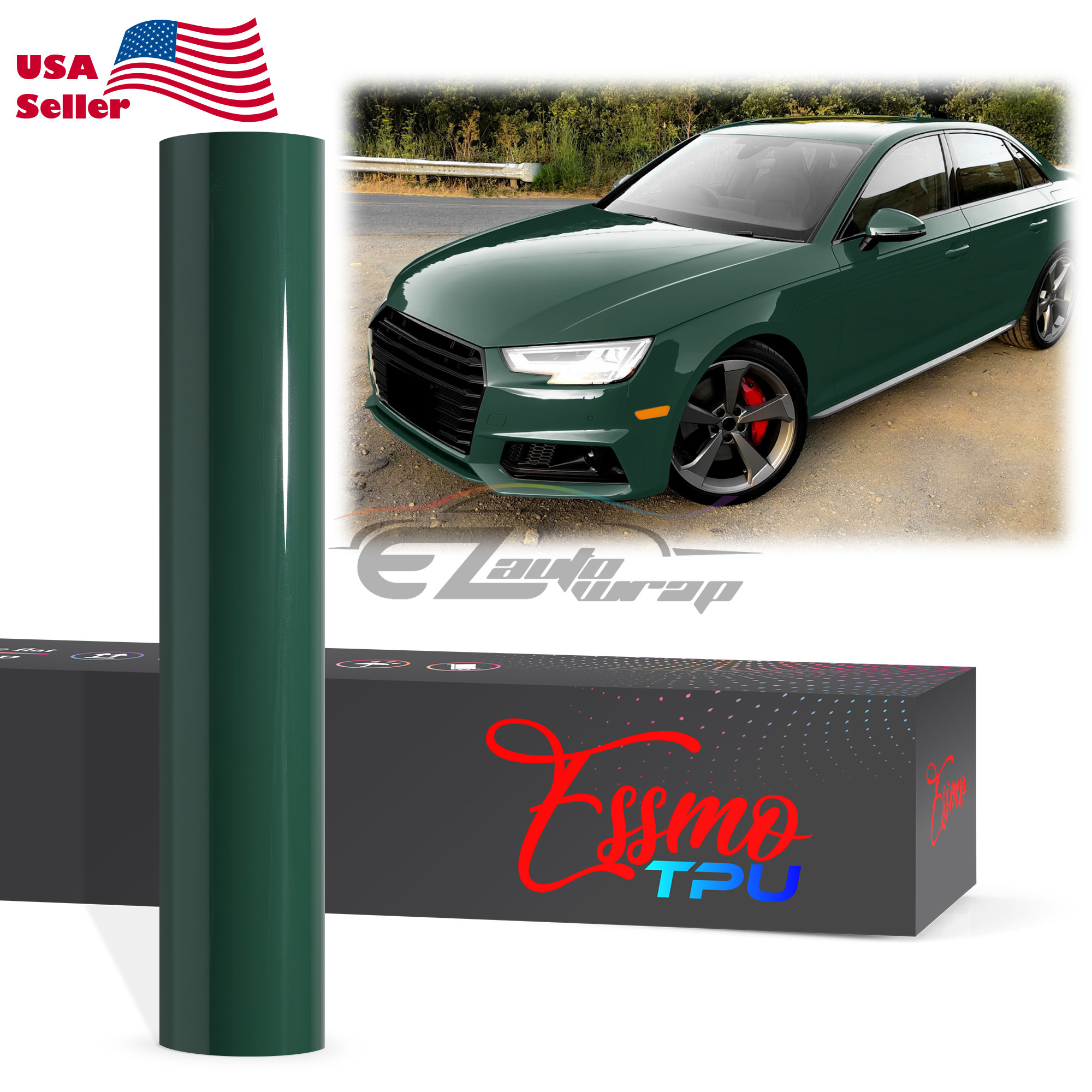 TPU Color Gloss PPF Paint Protection Film Dry Wet Apply Vinyl Wrap Air Release